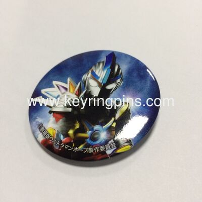 ミラーバッジ、ミラー缶バッジ、ボタンミラーファクトロイカスタム、ようこそカスタム異なるサイズミラー缶ボタン