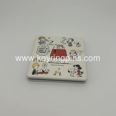 Folding makeup mirror, Small size cosmetic mirror lady promotion gifts