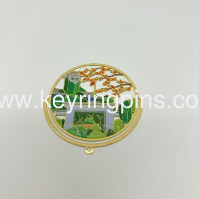 亜鉛合金ブックマーク、ステンレス鋼ブックマーク、格安価格カスタムシルバーメッキ