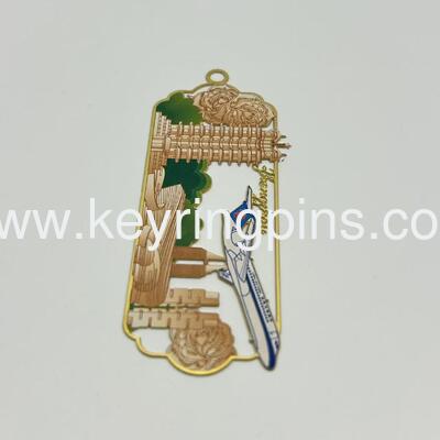 Good price 亜鉛合金のブックマーク、漫画のロゴデザインのブックマーク、高品質でカスタム オンライン