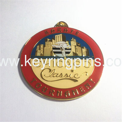 Good price カスタムシカゴ空手トーナメントメダル ロゴ入り パーソナライズされたスポーツアワード オンライン