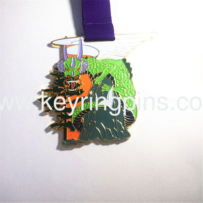 Good price 東洋龍モチーフの楽しい競技メダル、ソフトエナメルと金メッキ技術を用いた記念メダル オンライン