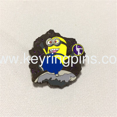 Good price 卑劣な私 ミニオン 宇宙冒険 エナメルピン 紫の輝きポータル 月岩 コレクションラペルピン オンライン
