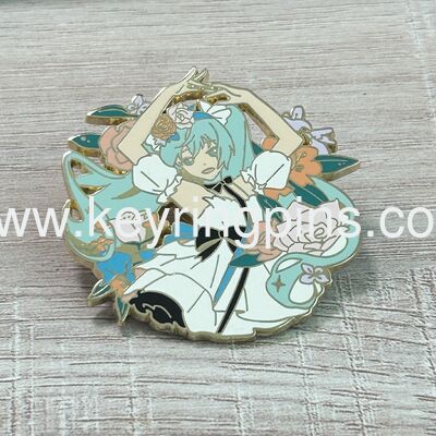 Good price 野球バッジ、印刷プロセス付き金属バッジ 7-10 営業日 リードタイム カスタム野球ピン オンライン